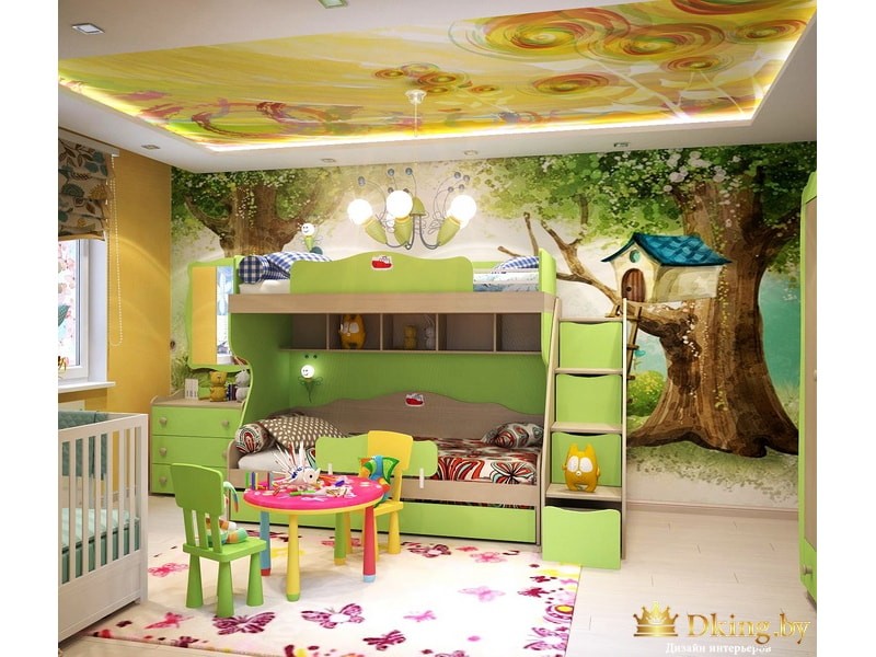Стилизованная детская комната