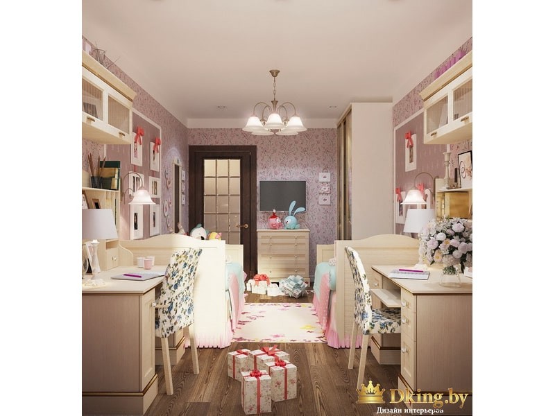 Детская комната для двоих детей